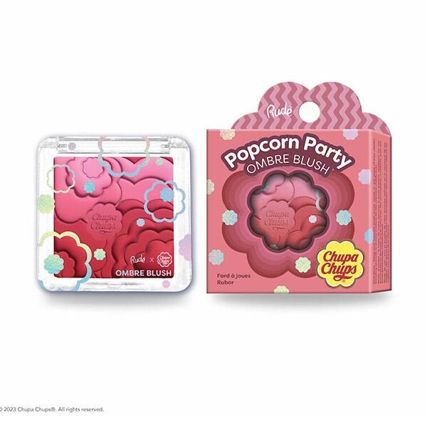 

Румяна Chupa Chups Popcorn Party с эффектом омбре Rude