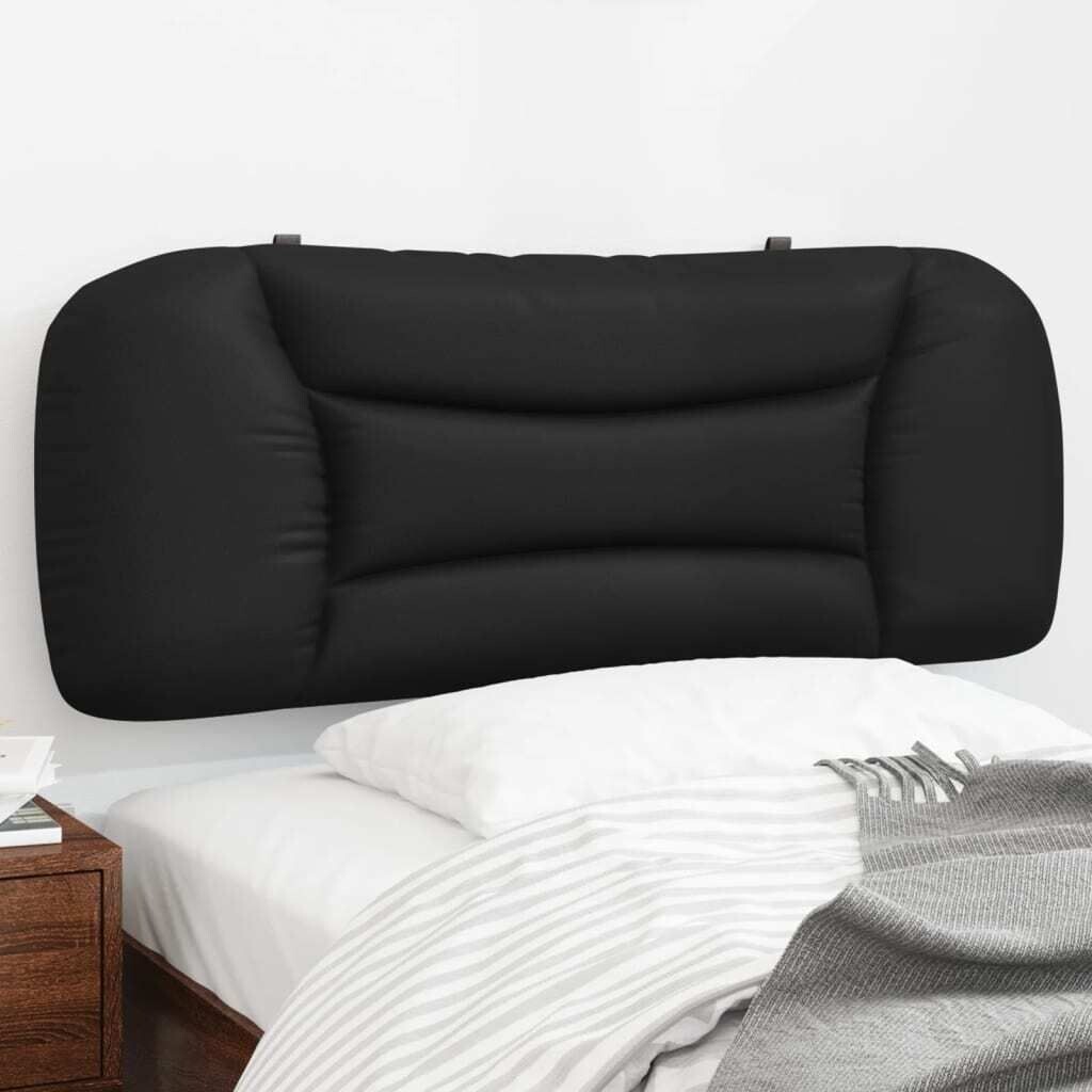 

Подушка на изголовье черная экокожа 100 см DKD HOME DECOR