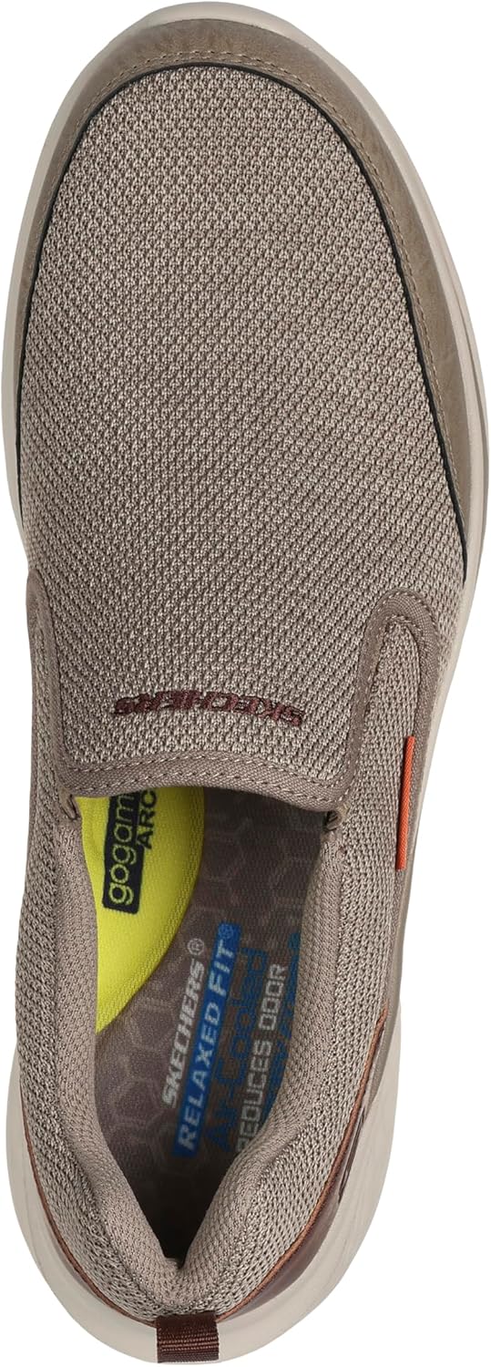 Мужские кроссовки Skechers USA - Lucan Skechers Usa Men'S, хаки — фото 3