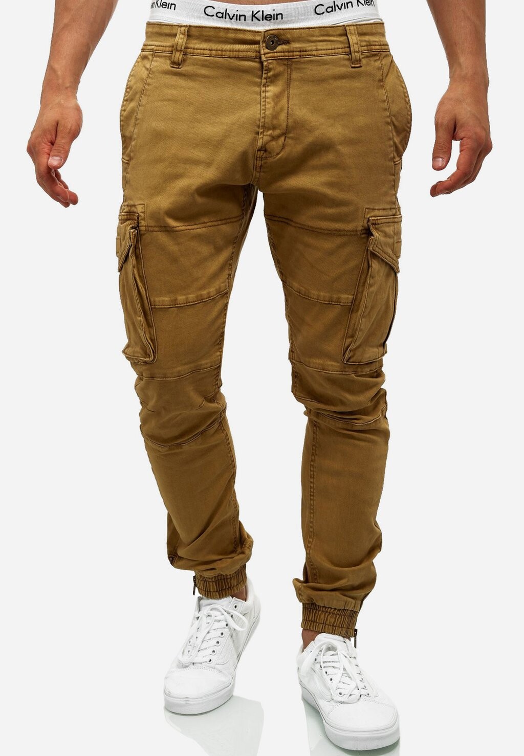 

Брюки карго ALEX INDICODE JEANS, цвет amber