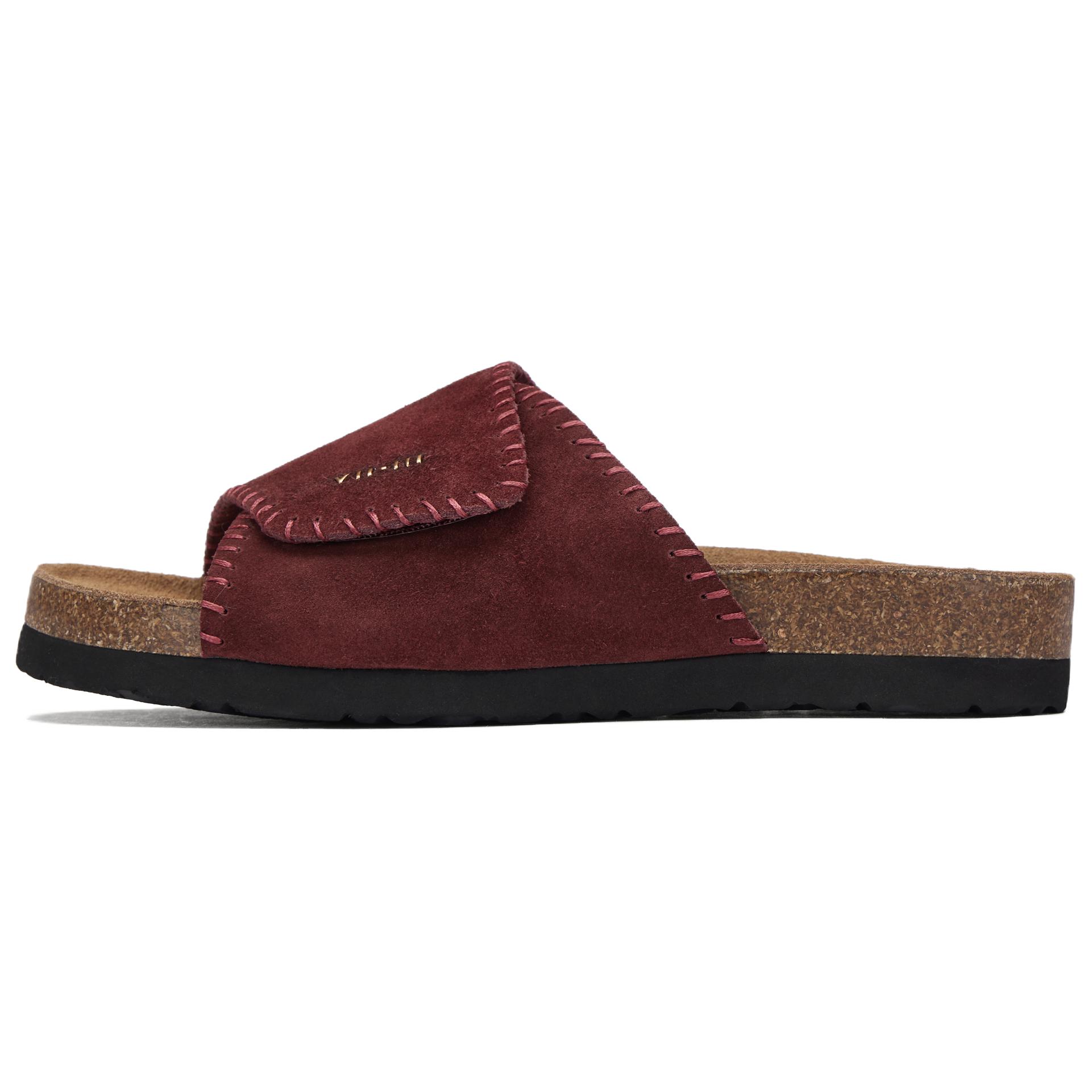 Тапочки-слайды Quick Dry Slide женские 73Hours, Burgundy