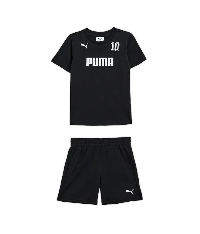 Комплект из футболки и шорт PUMA Kids, Puma Black