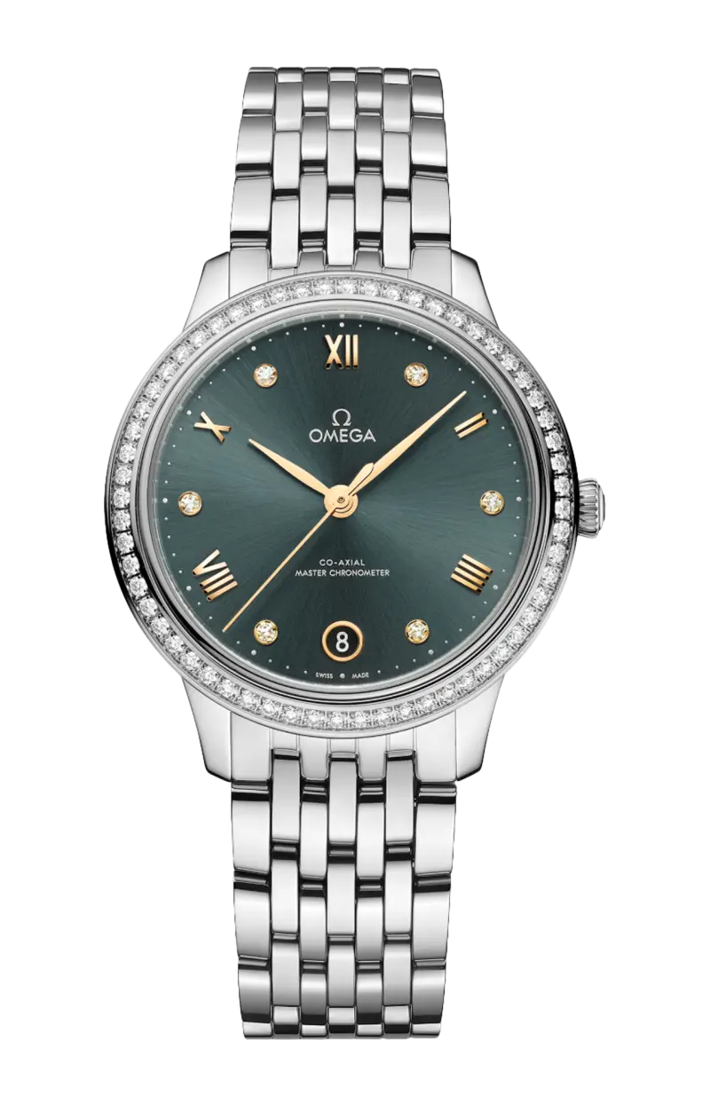 

De ville prestige 34 мм, сталь на стали - 434.15.34.20.60.001 OMEGA