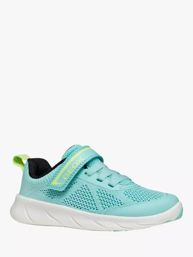 Детские вязаные кроссовки Foot-Run Geox, Turquoise — фото 2