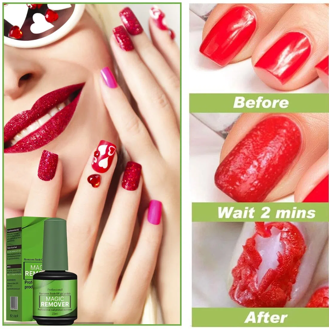 Средство для снятия гель-лака Magic Nail Polish Remover с пилкой ‎Ayvruop — фото 2