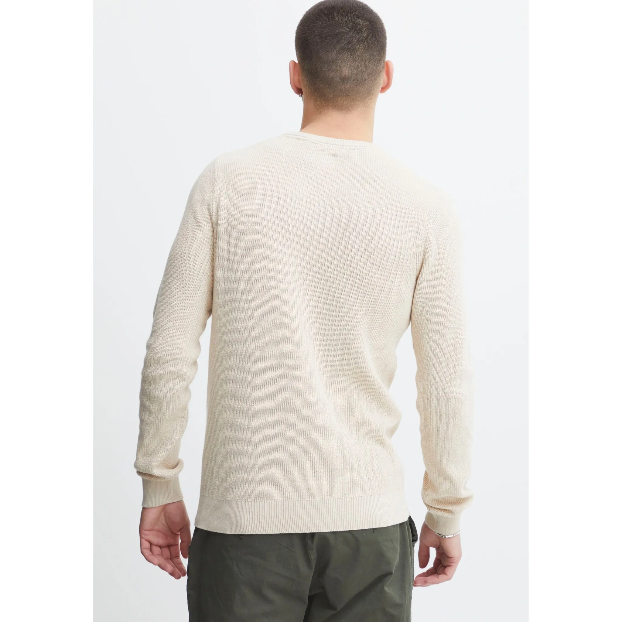 

Свитер смесовой вязки "BL Pullover BHCodford Crew" Blend, серый