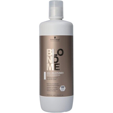 

Blondme All Blondes Детокс-шампунь 1000мл, Schwarzkopf