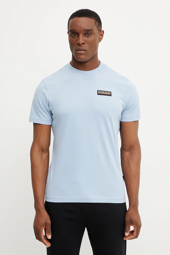 

Хлопковая футболка S-Iaato Napapijri, синий