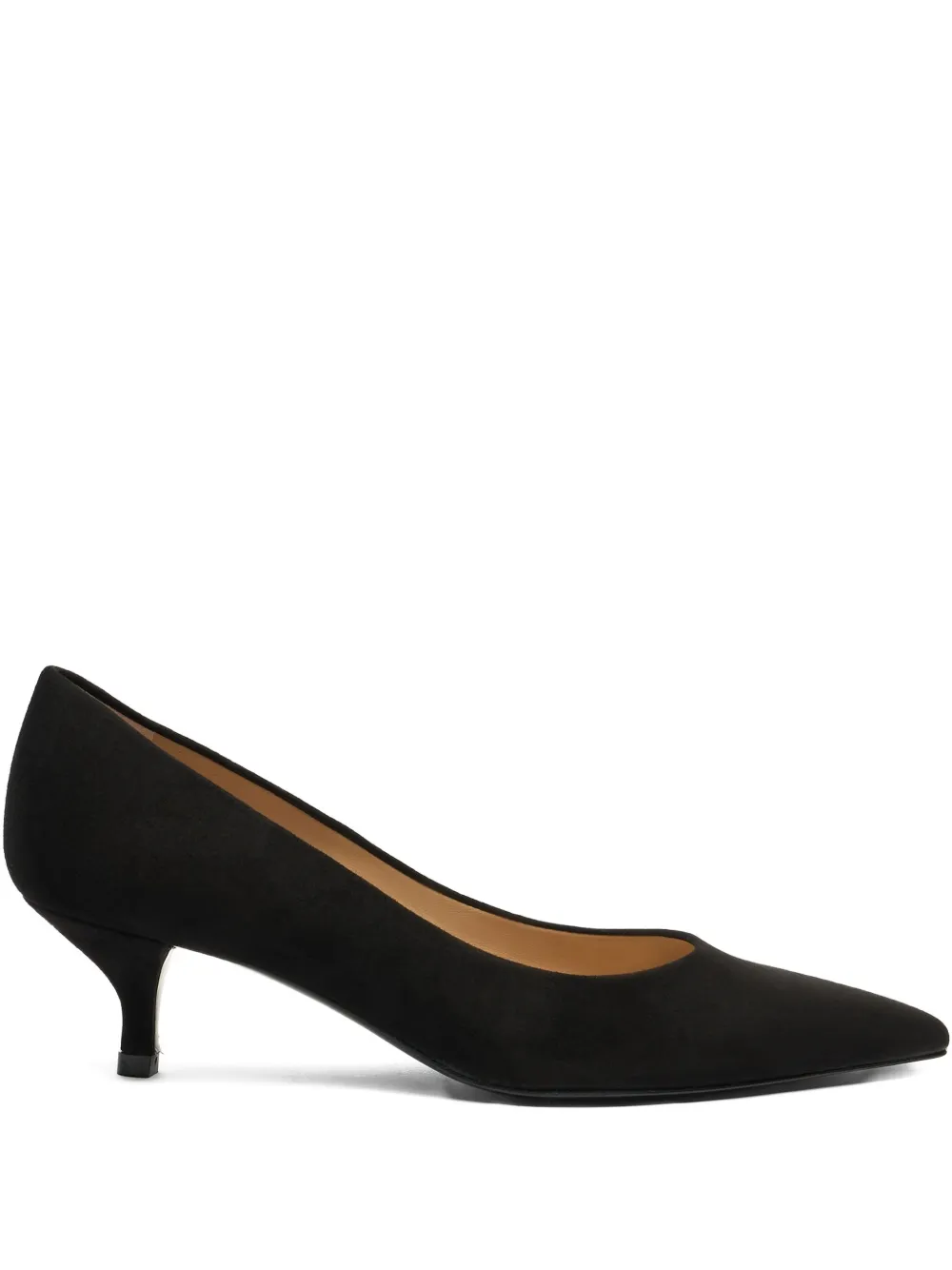 Туфли Stuart 50 на каблуке-рюмке Stuart Weitzman, черный