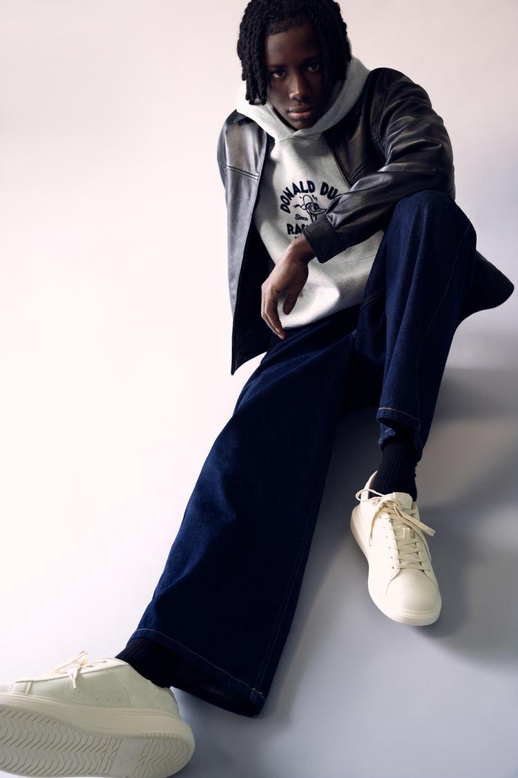 

Массивные кроссовки Pull And Bear, экрю