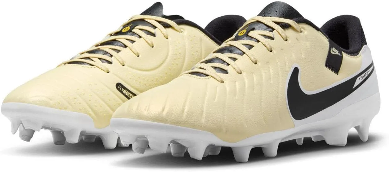 Футбольные бутсы Nike Legend 10 Academy Fg/Mg для мужчин, металлик золотистый/черный — фото 2