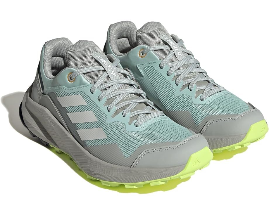 

Кроссовки Adidas Terrex Trailrider, цвет Semi Flash Aqua/Crystal White/Wonder Silver