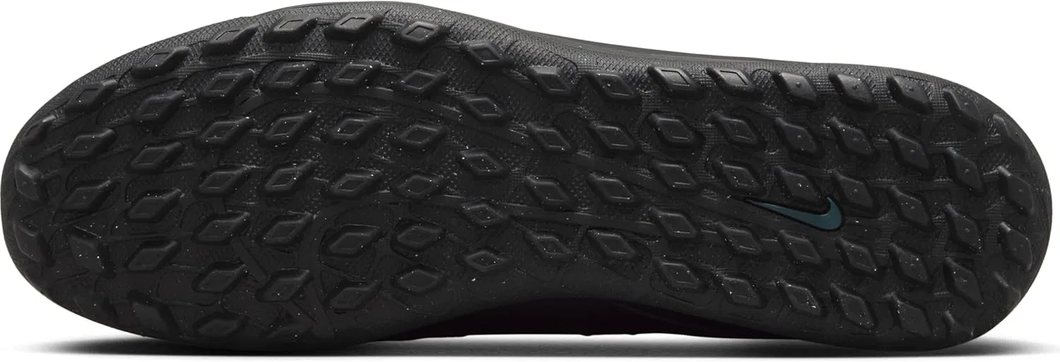 Мужские футбольные бутсы Nike Phantom Luna II Club TF, Black Black Deep Jungle — фото 4