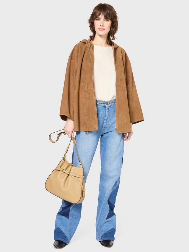 

Замшевая куртка roseline Gerard Darel, коричневый