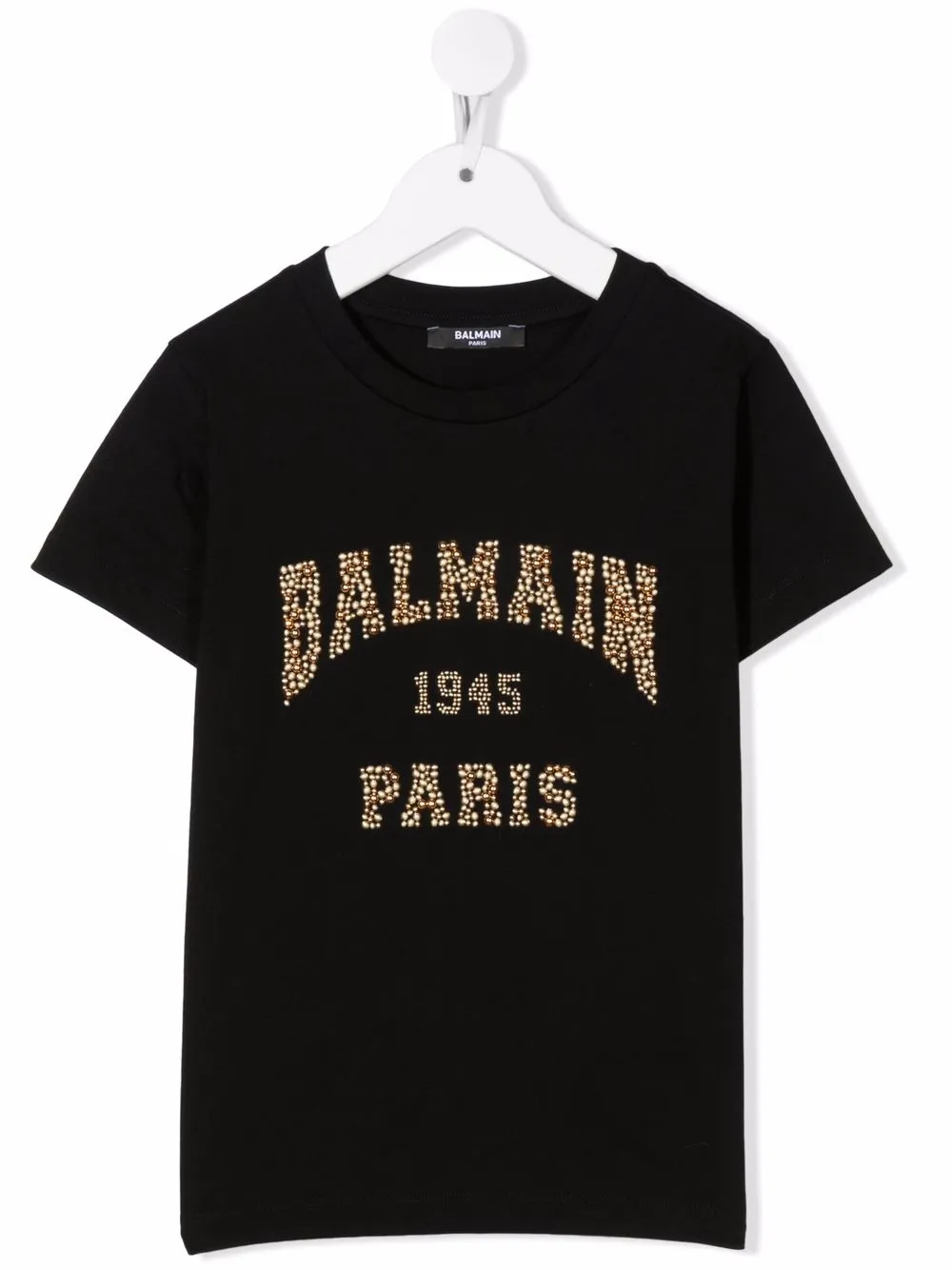 

Футболка с логотипом Balmain Kids, черный