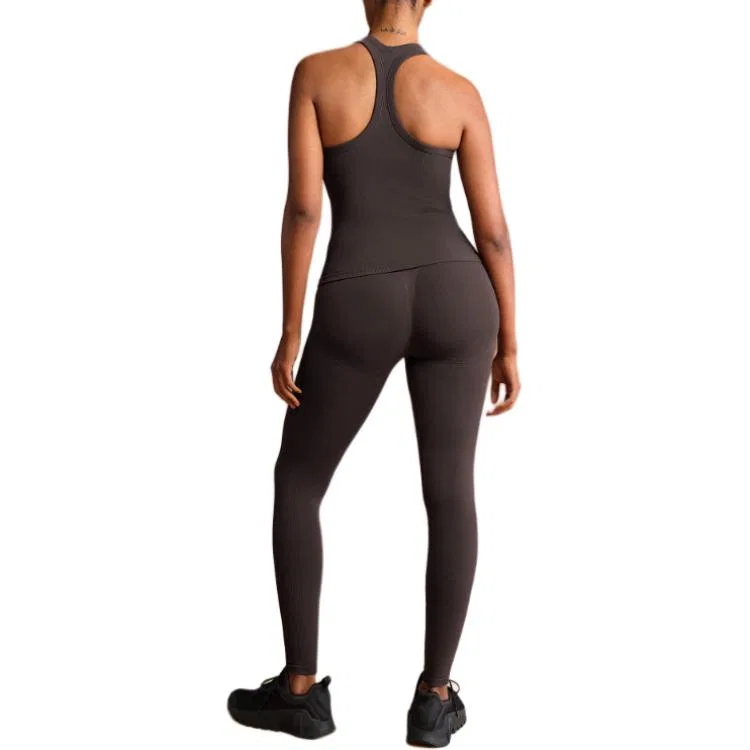Топ-майка женская SKIMS Vintage Seamless Racerback Nike, Gray — фото 4
