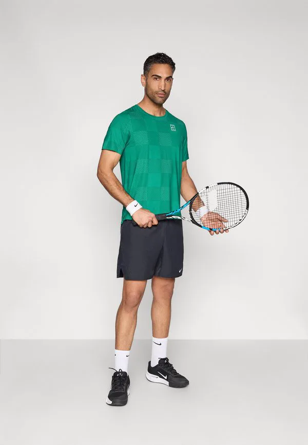 Спортивная футболка nikecourt advantage с принтом на верхней части Nike Performance, Malachite/White — фото 2