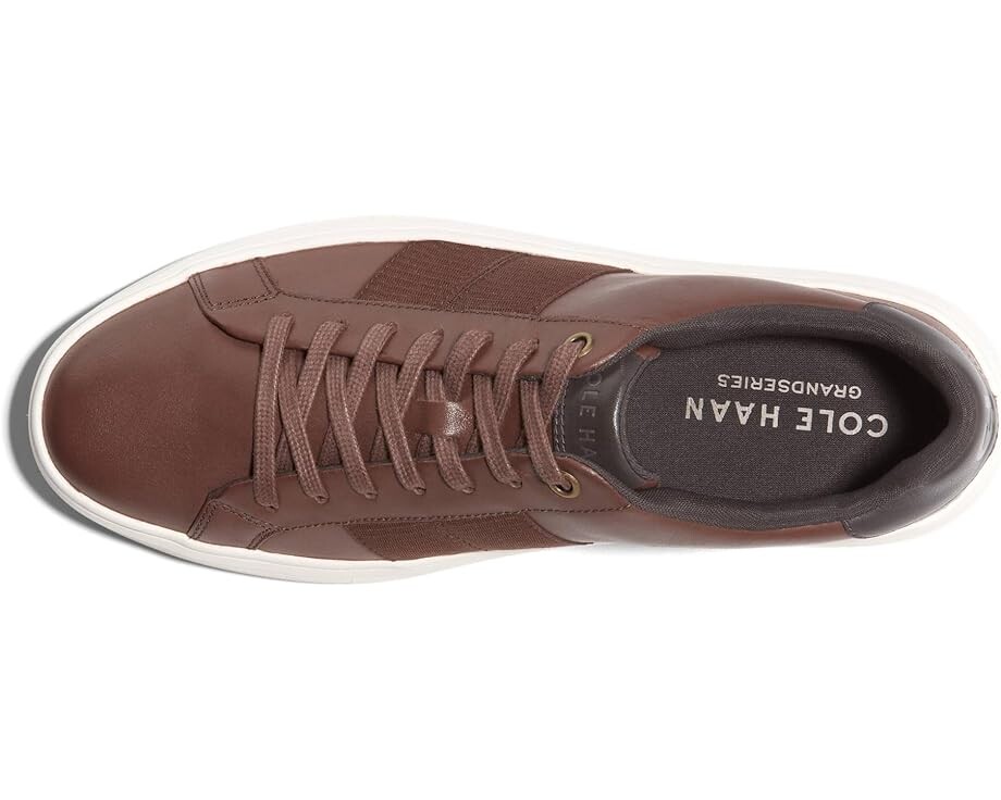 Кроссовки Cole Haan Grandpro Tennis Sneakers, цвет Dark Coffee/Dark Roast/Birch — фото 2