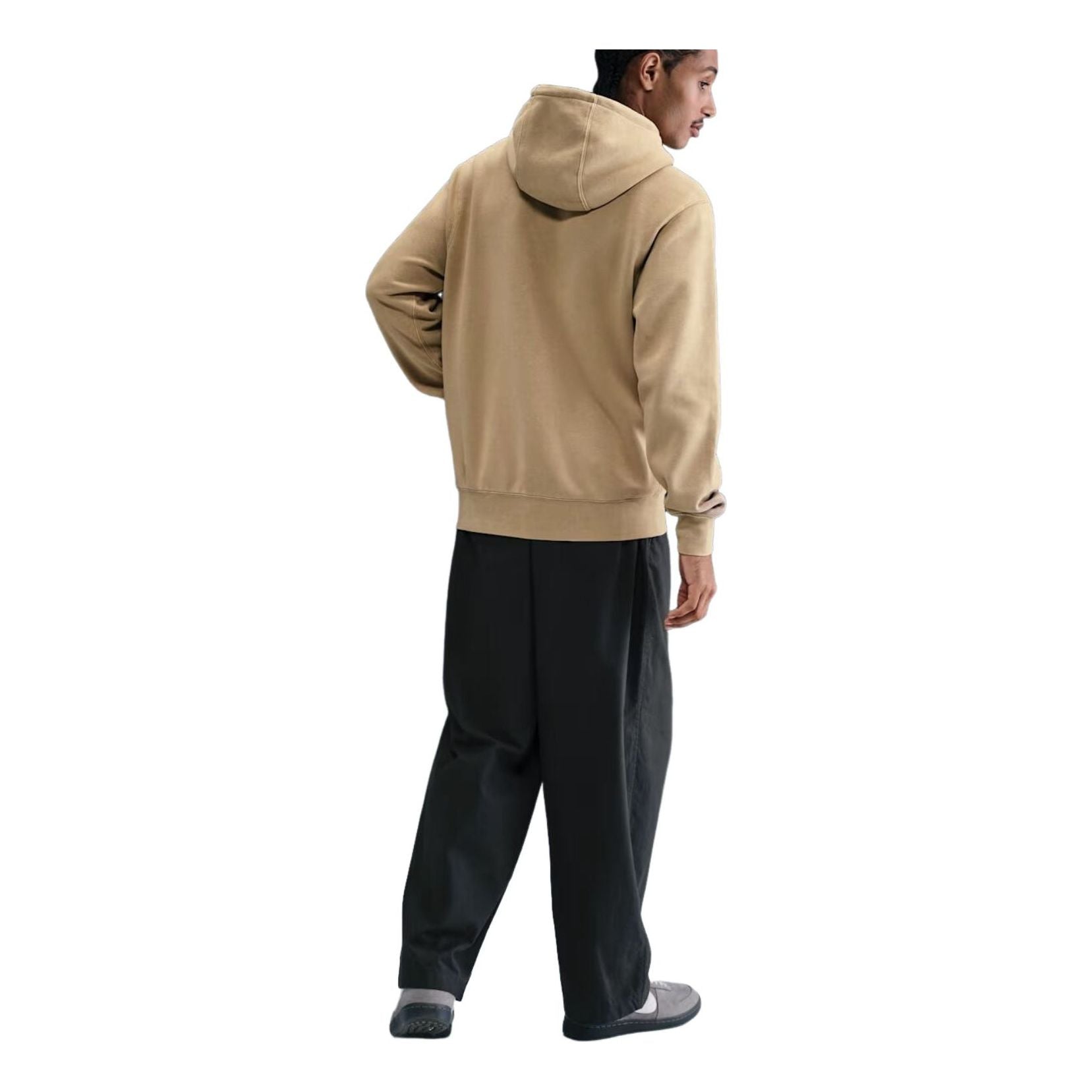 Худи Nike Sportswear Club Washed Fleece 'Parachute Beige' — фото 2