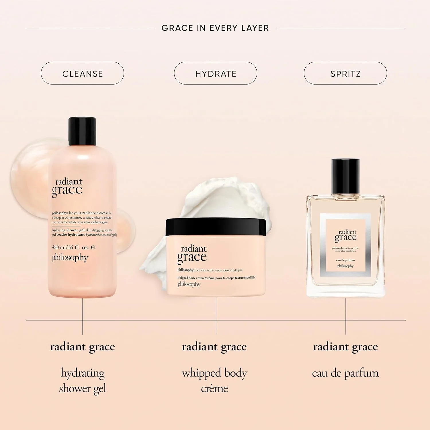 philosophy whipped body crème - ароматный лосьон для тела с маслом ши и натуральными маслами для быстрого увлажнения 237 мл (1 шт.) — фото 4