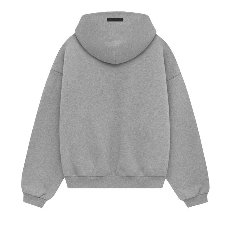 Худи Fear of God Essentials Kids Fleece Hoodie Dark Heather, серый — фото 2