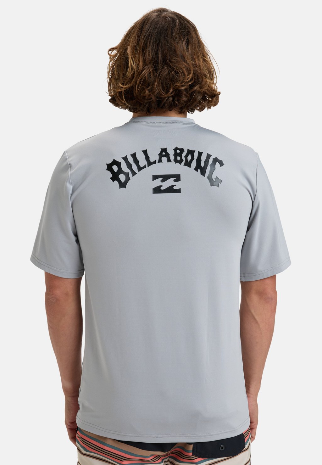

Футболка с принтом Billabong, темно-серый