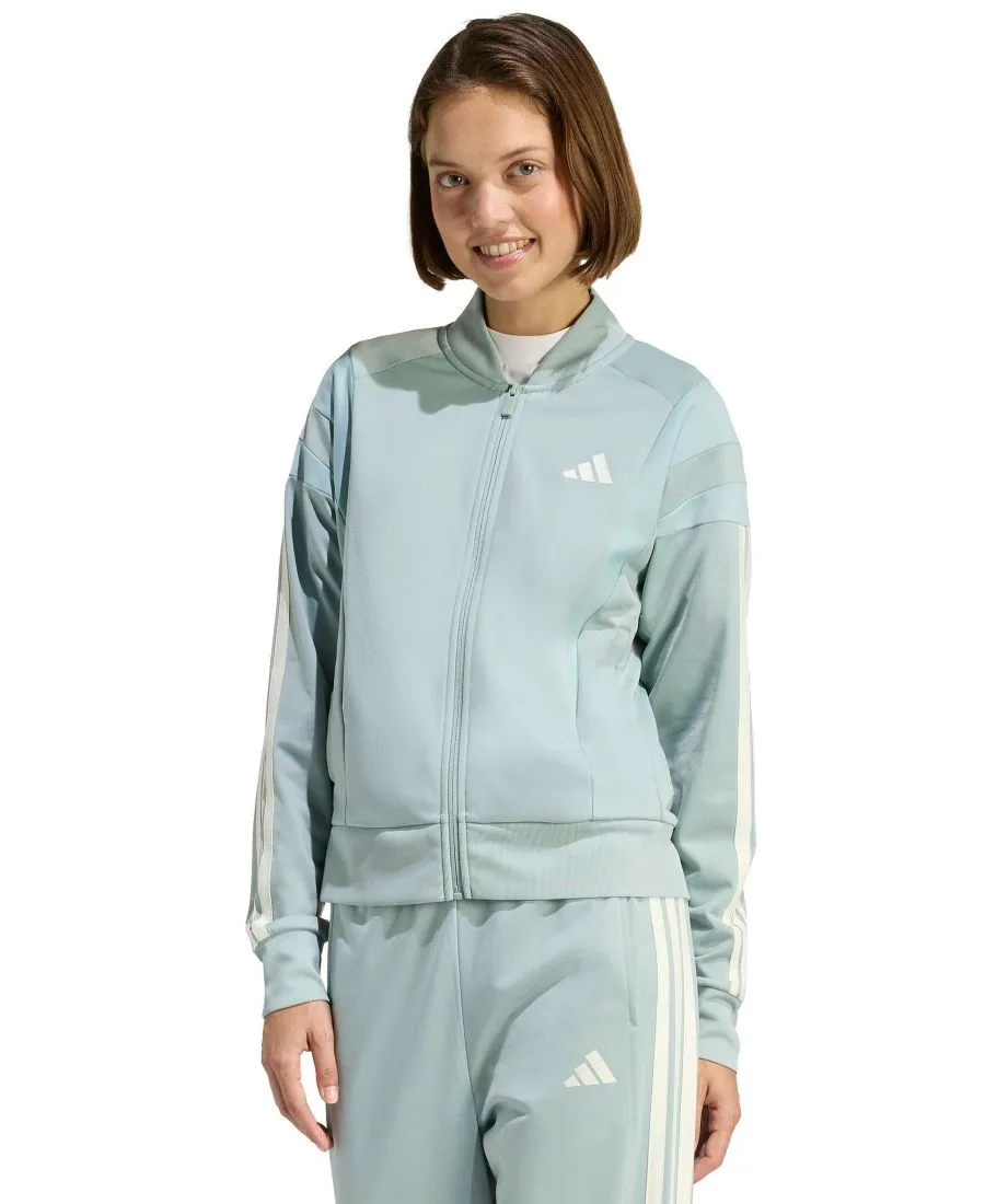 Женская спортивная куртка с высоким воротником Adidas, light/pastel зеленый