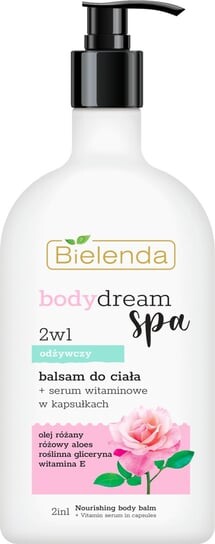 

Питательный бальзам для тела + Витаминная сыворотка в капсулах 350 мл Bielenda, Body Dream 2in1