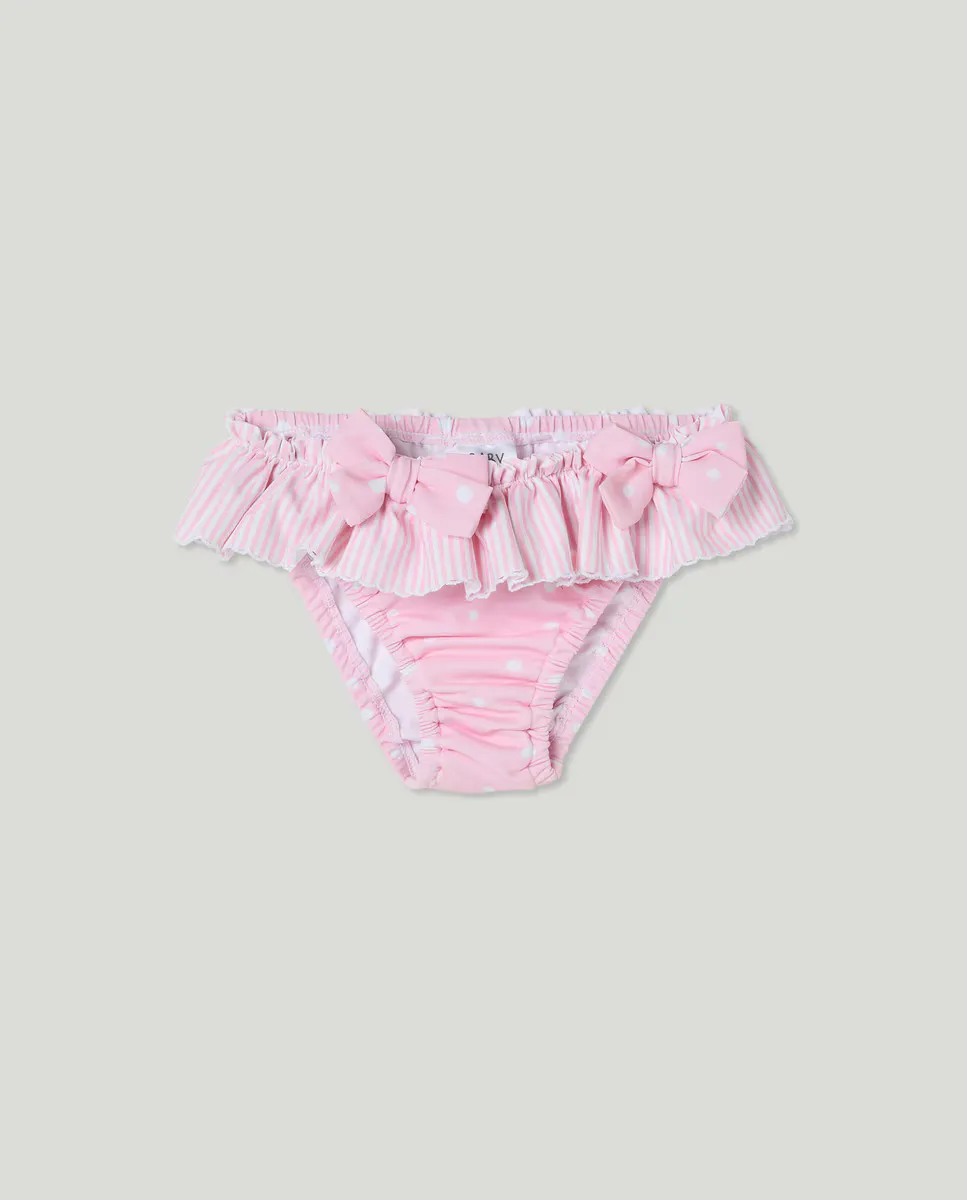 

Шорты для девочки в полоску и горошек Baby El Corte Inglés, розовый