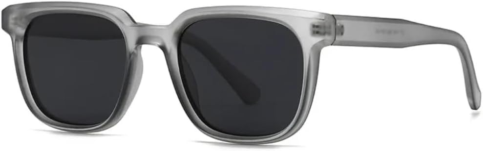 

Модные квадратные солнцезащитные очки для женщин, градиентные, конфетные цвета, защита от УФ-излучения UV400, ретро-заклепки, трендовые солнцезащитные очки для мужчин TVTBBVV, Gray Black