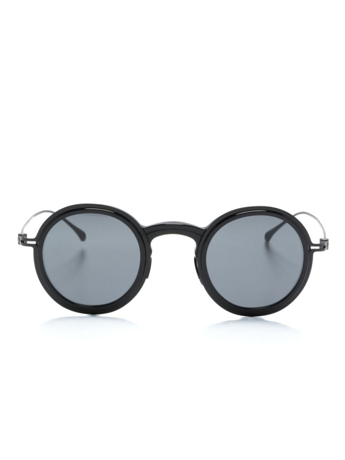 

Giorgio Armani солнцезащитные очки в круглой оправе, черный