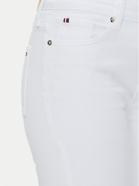 Джинсы обычного кроя Bootcut Rw White WW0WW44362 Tommy Hilfiger, белый — фото 4