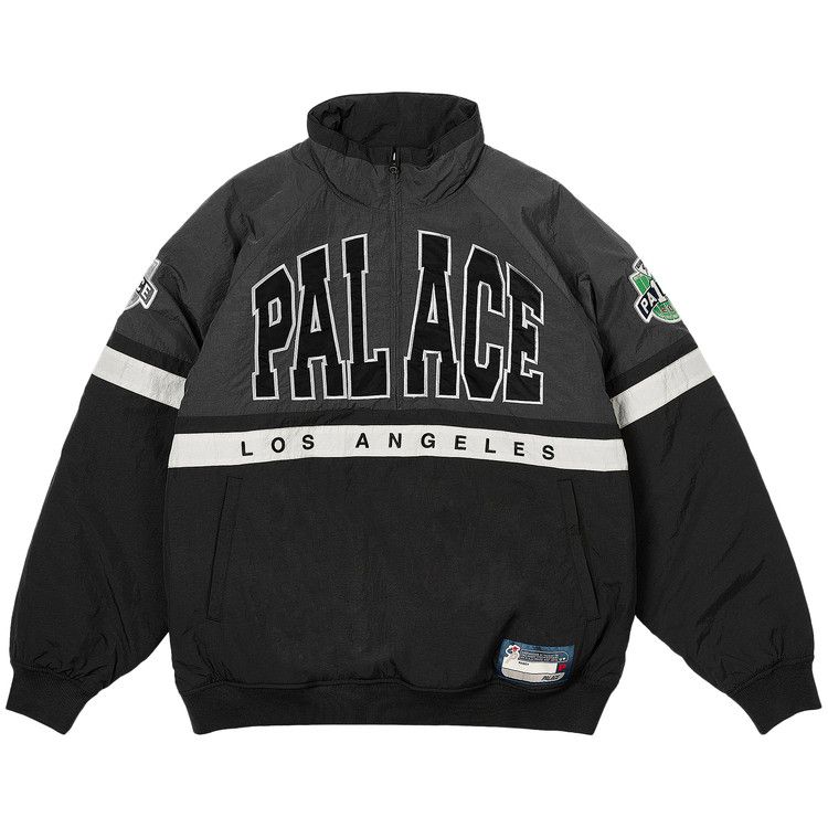 

Бомбер Palace Breakout Half Zip Bomber, Black/Silver