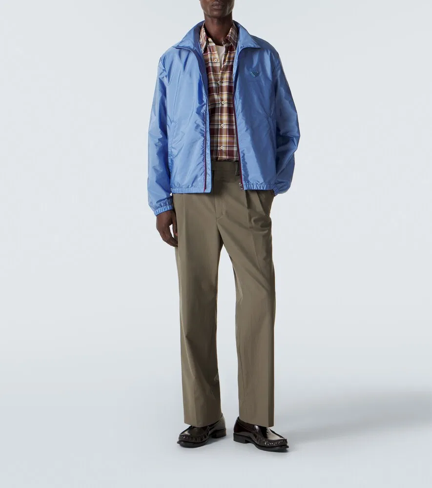 Куртка из нейлона Re Prada, синий — фото 2