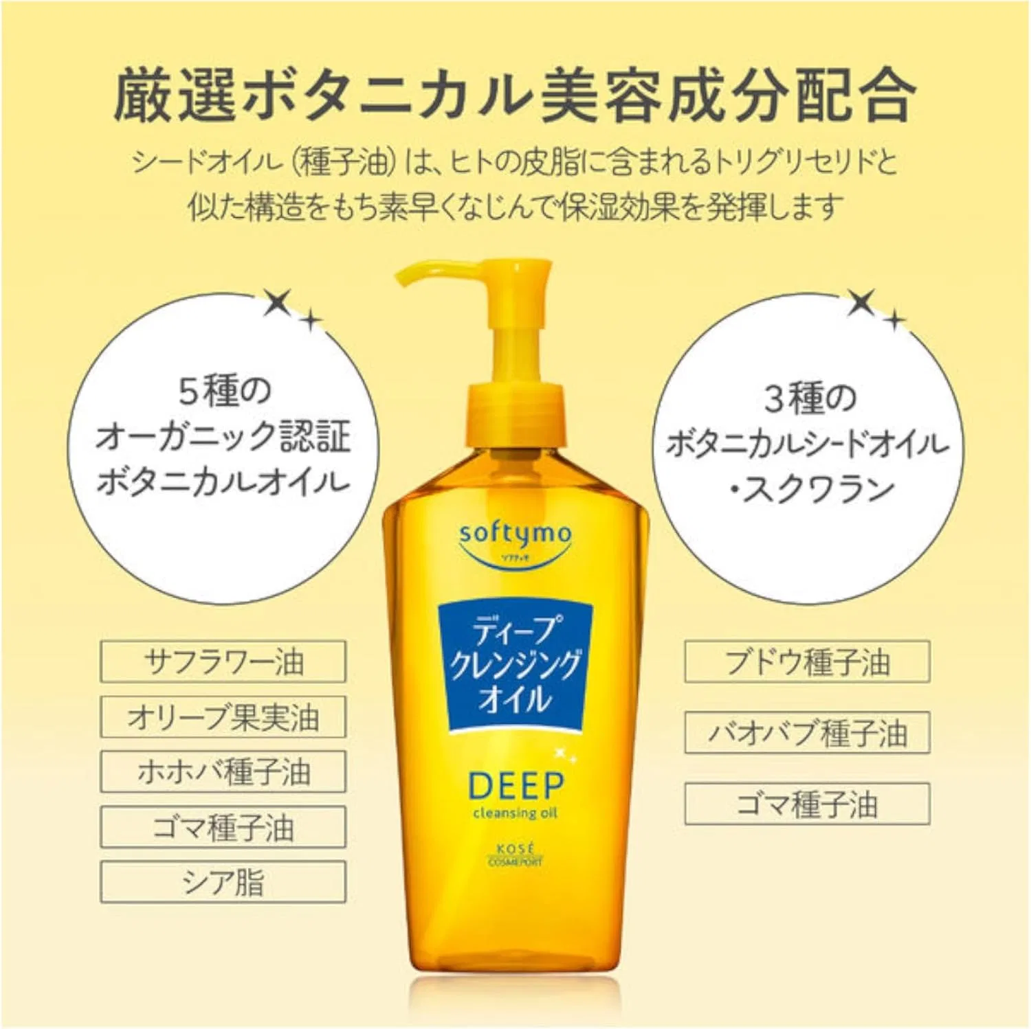 Набор Aronheur — Масло для снятия макияжа Softimo Deep Cleansing Oil Refill, , набор 3 шт, 210 мл — фото 3