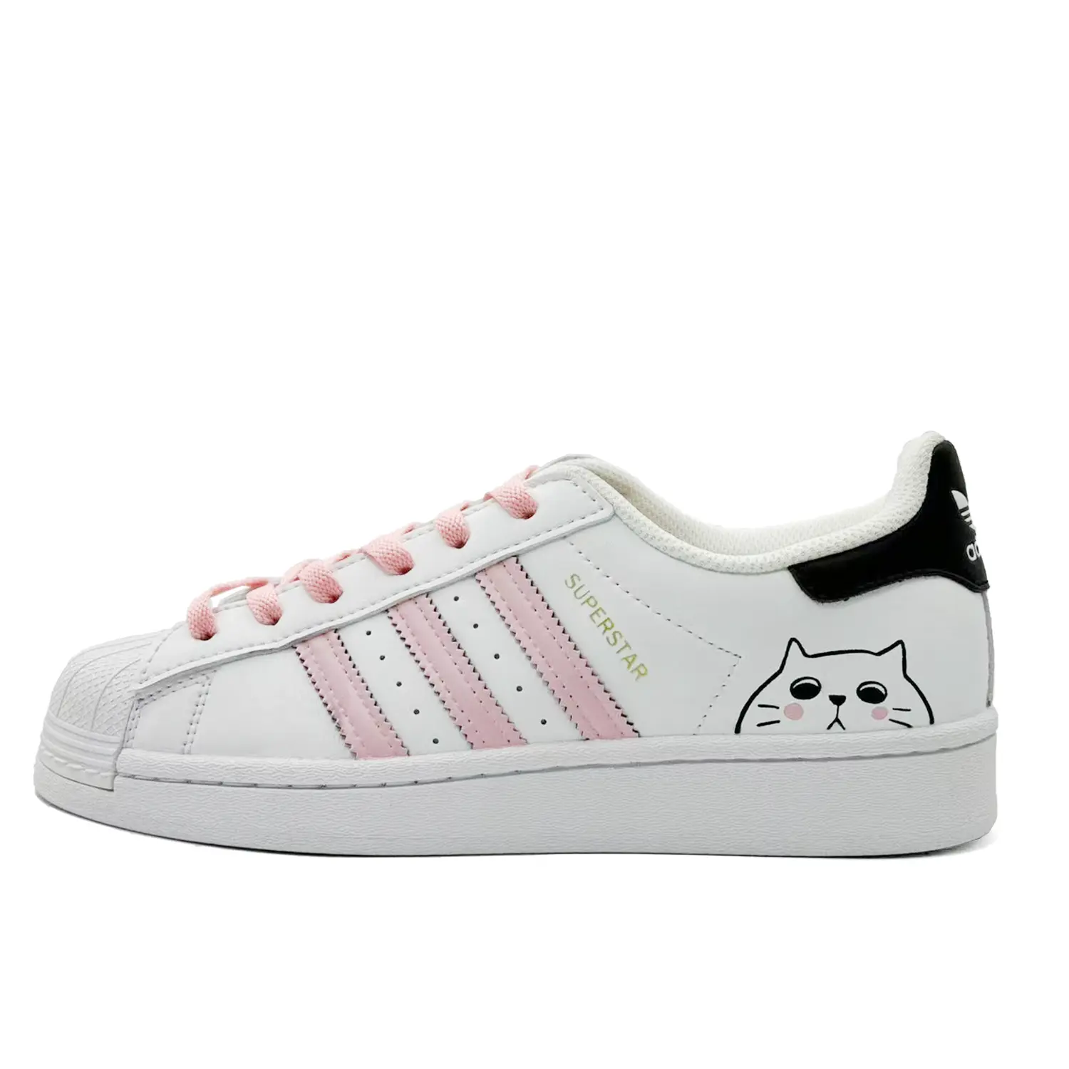 

Обувь для скейтбординга Superstar J для детей, начальная школа Adidas Originals, белый