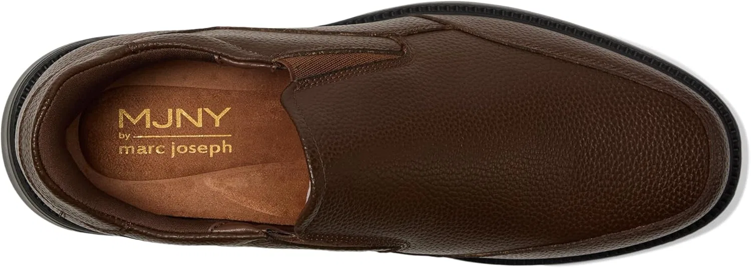 Лоферы с технологией Hands Free, Marc Joseph New York, коричневая зернистая кожа — фото 3