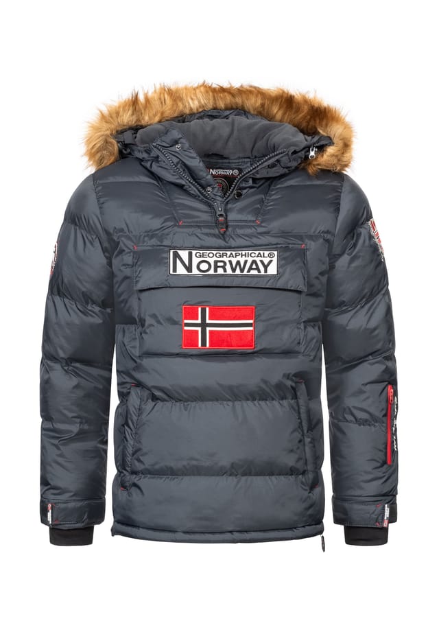 

Ветровка зимняя куртка Geographical Norway, серый