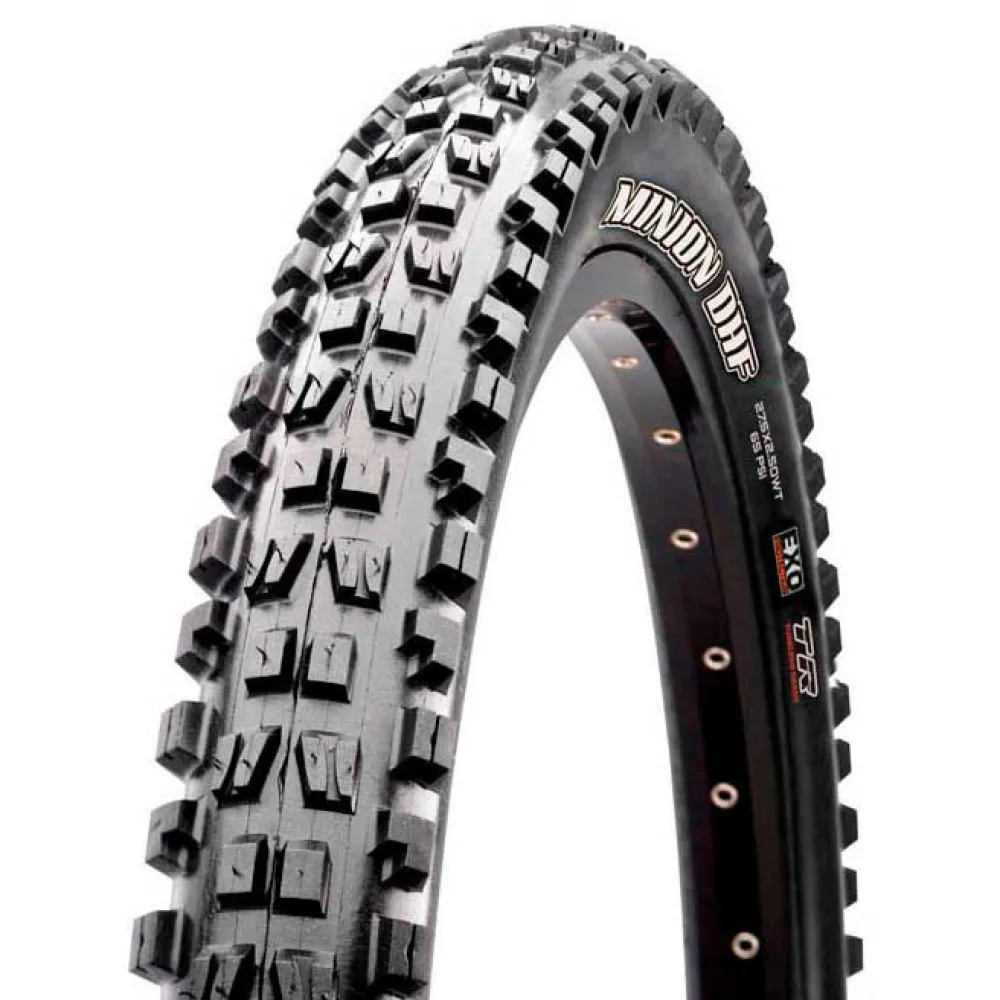 

Шина для горного велосипеда Maxxis Minion DHF 3CT/EXO+/TR 60 TPI Tubeless 27.5´´ x 2.80, черный