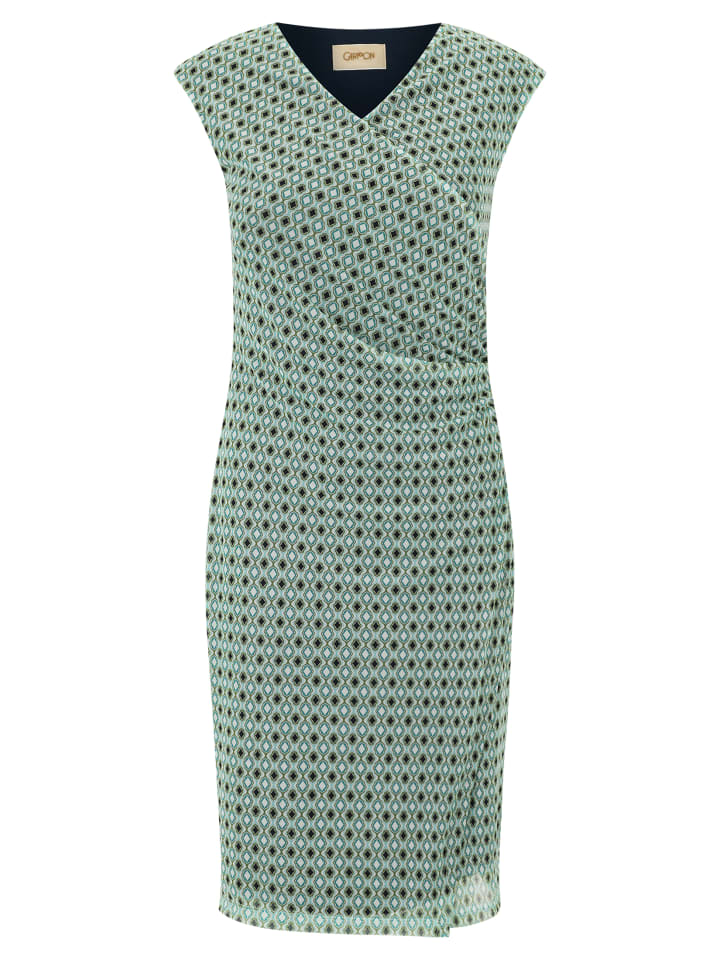 

CARTOON Повседневное платье без рукавов зелено-голубого цвета