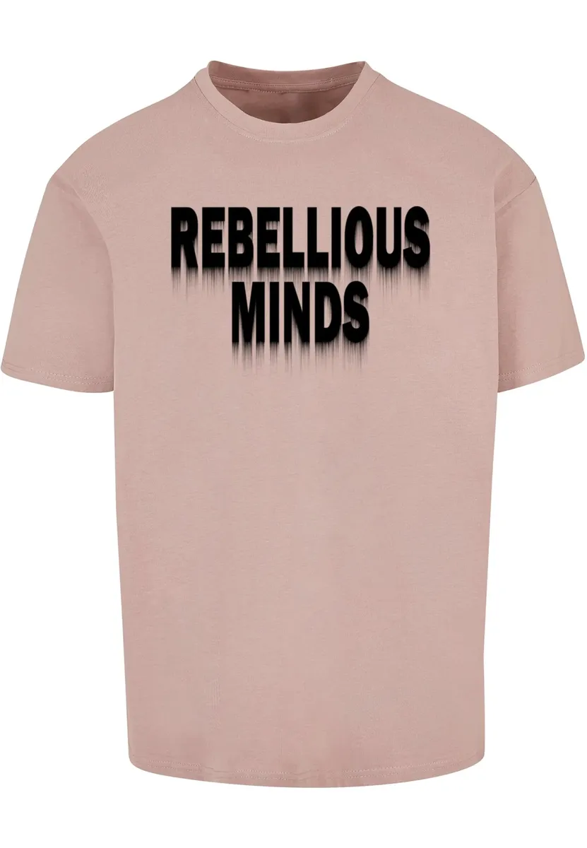 

Футболка Merchcode "Мужская футболка Rebellious Minds Heavy Oversize", цвет Duskrose