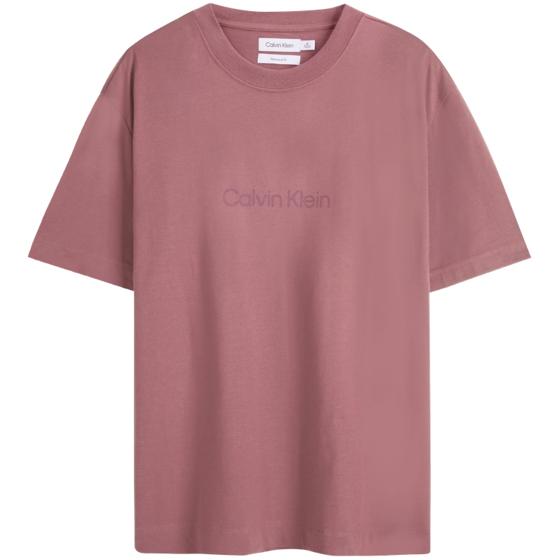 Футболка унисекс CALVIN KLEIN SS24, K6B-Тёплый песочный жёлтый — фото 2