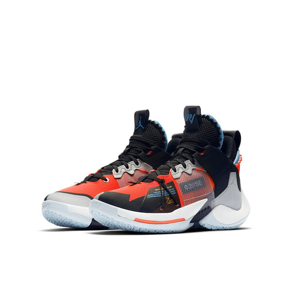 Кроссовки почему бы не zer0.2 se Air Jordan, красный — фото 3