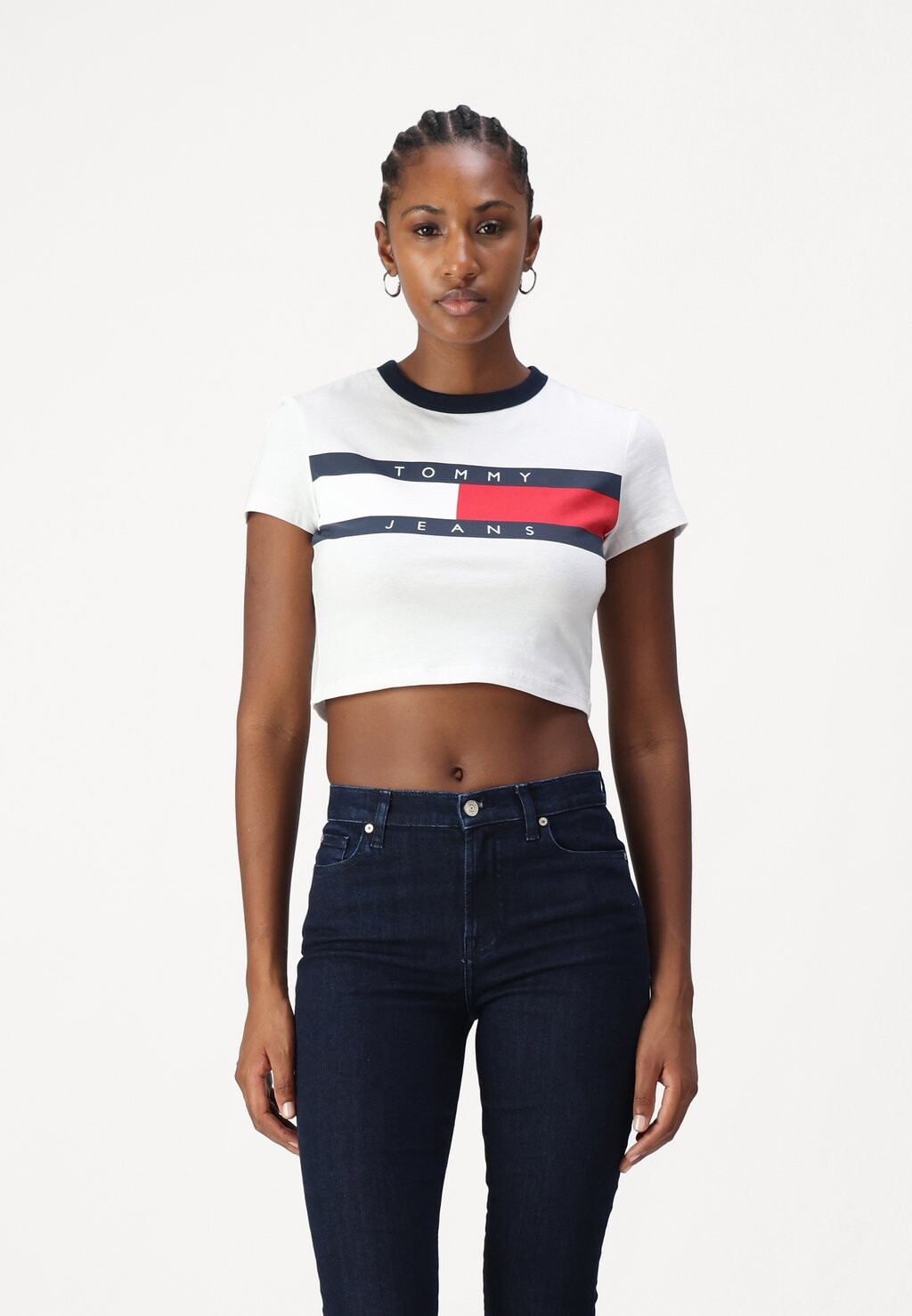 

Футболка с набивным рисунком TEE Tommy Hilfiger, белый