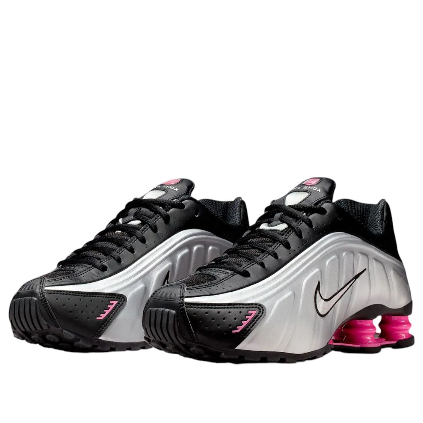 Кроссовки (WMNS) Nike Shox R4 'Black Pinksicle' — фото 2