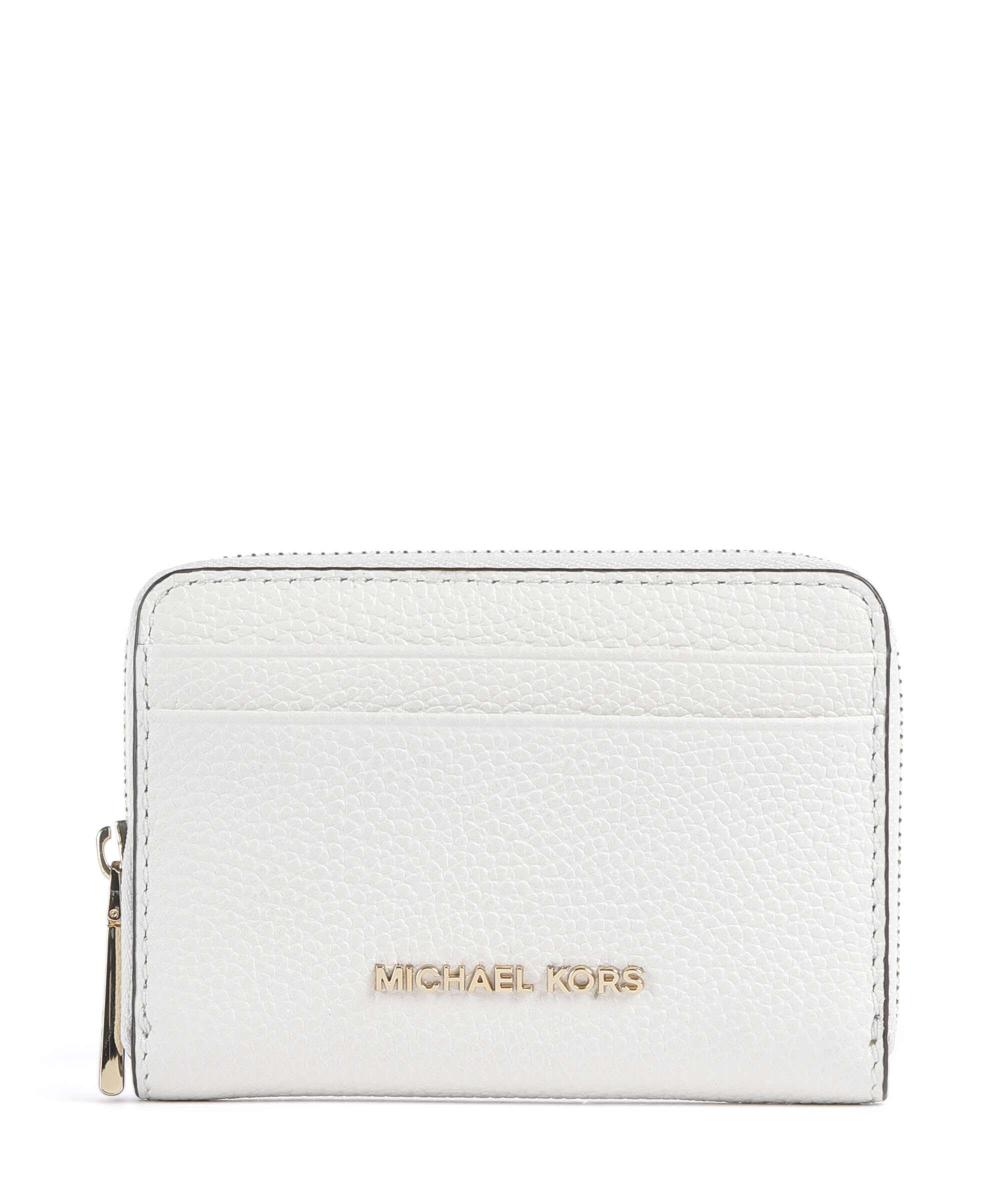 

Кошелек Jet Set из зернистой кожи Michael Kors, белый