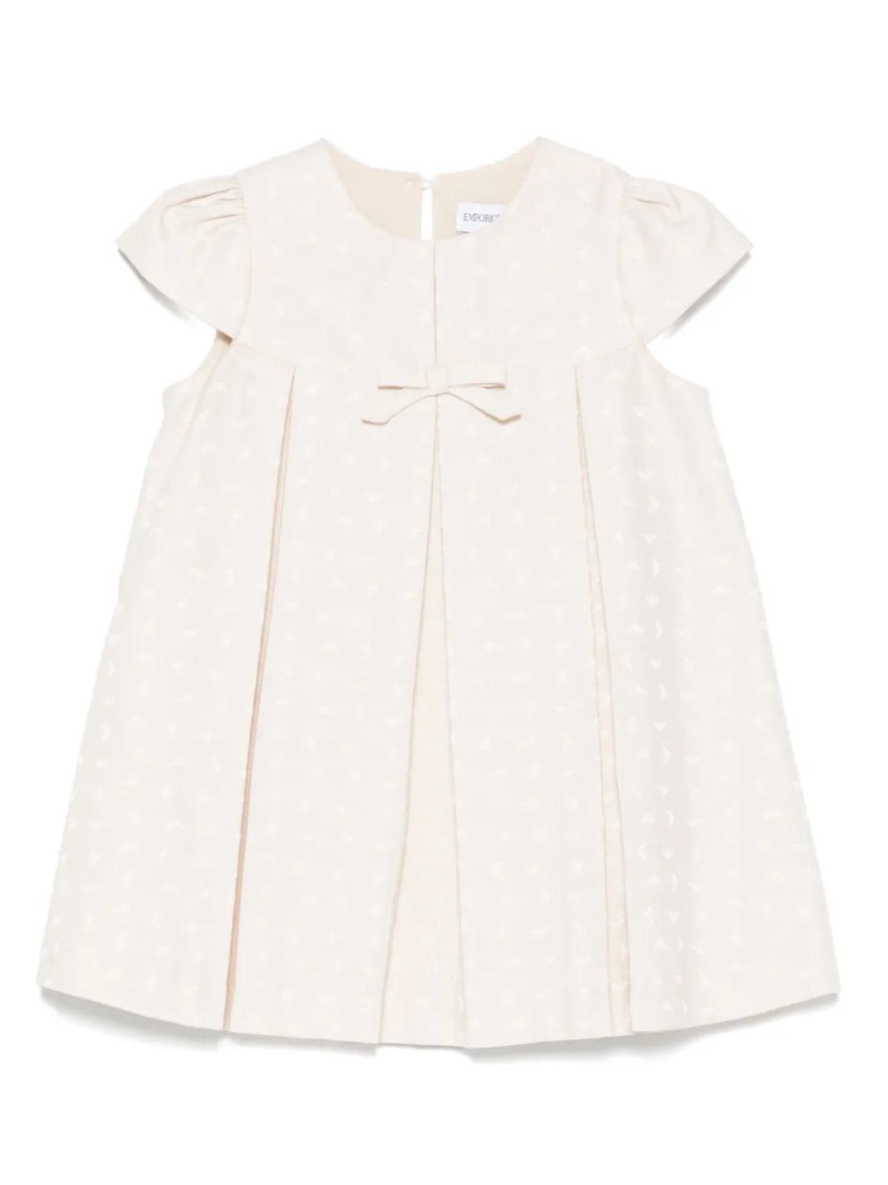 

Emporio Armani Kids платье с жаккардовым логотипом, нейтральный