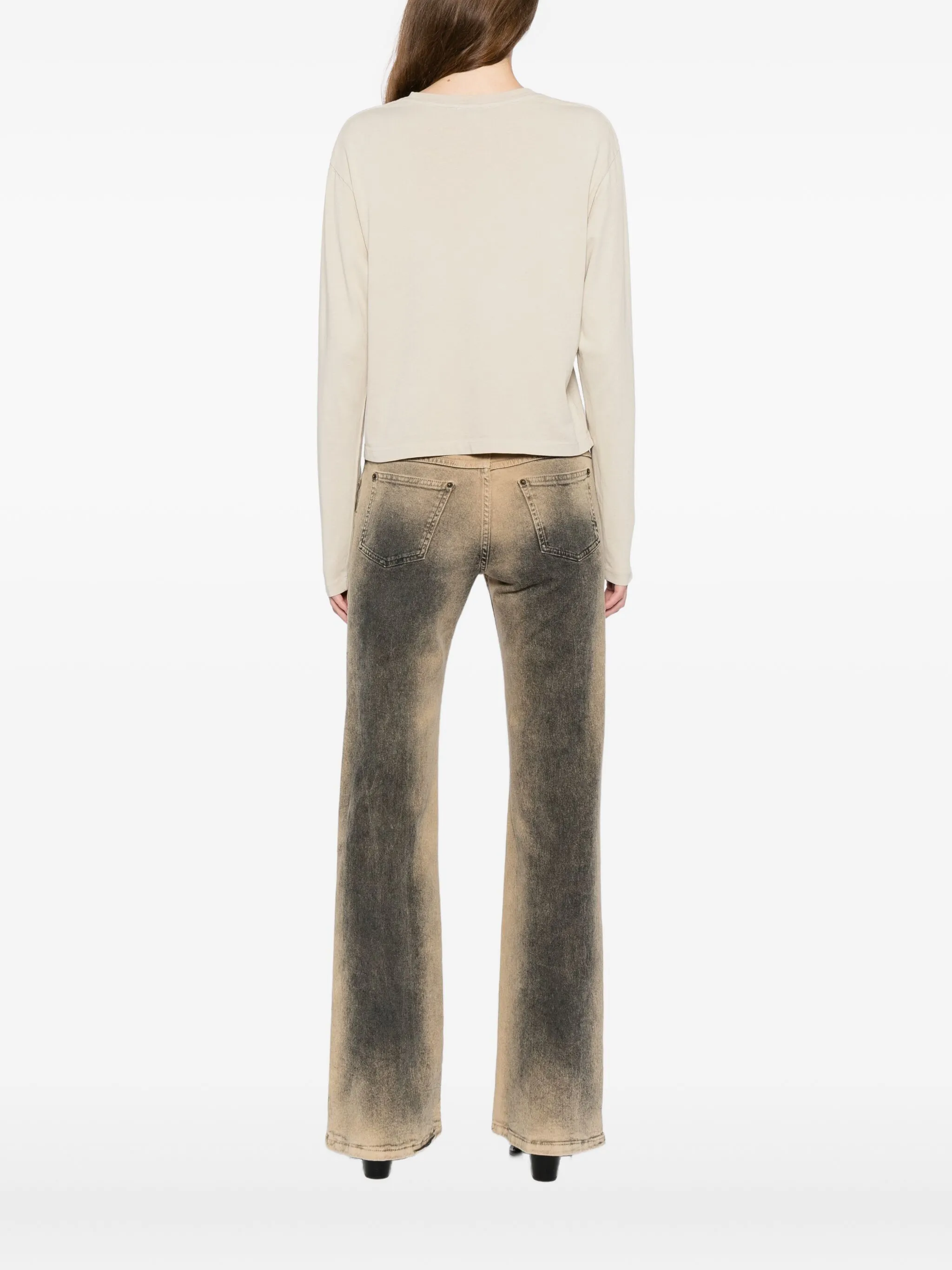 

Футболка с короткими рукавами Agolde, нейтральный