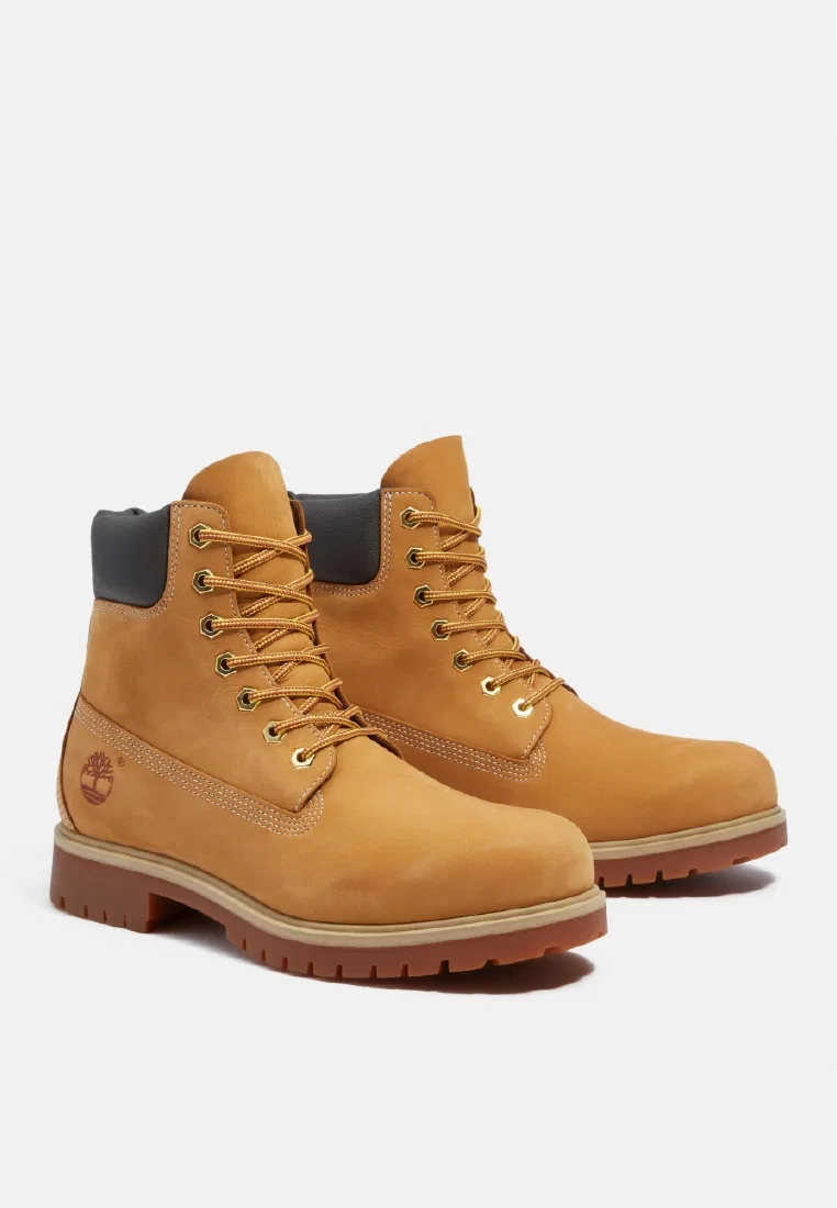 Мужские ботинки Timberland 25 6-Inch, водонепроницаемые, коричневые — фото 4
