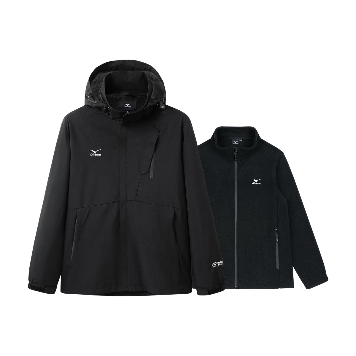 

Mizuno Куртка Unisex, Black (Includes Liner)